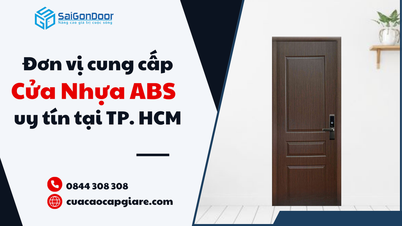 Đơn vị cung cấp cửa nhựa ABS Hàn Quốc uy tín tại TP. HCM