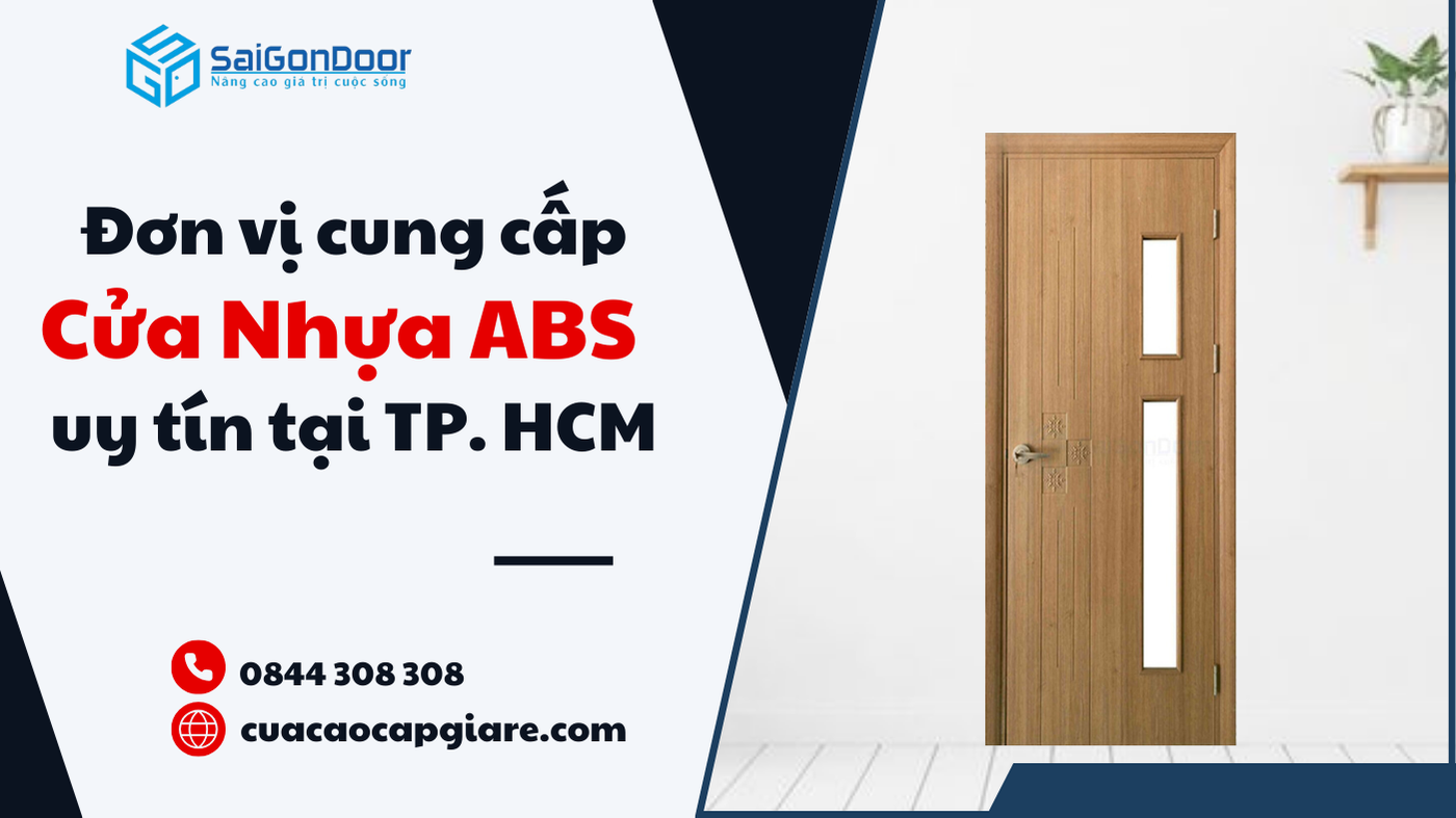 Đơn vị cung cấp cửa nhựa ABS Hàn Quốc uy tín tại TP. HCM