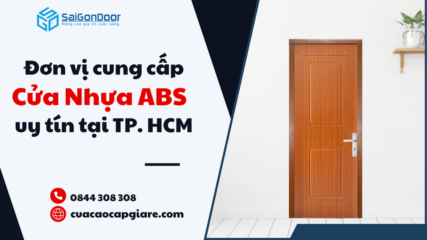 Đơn vị cung cấp cửa nhựa ABS Hàn Quốc uy tín tại TP. HCM