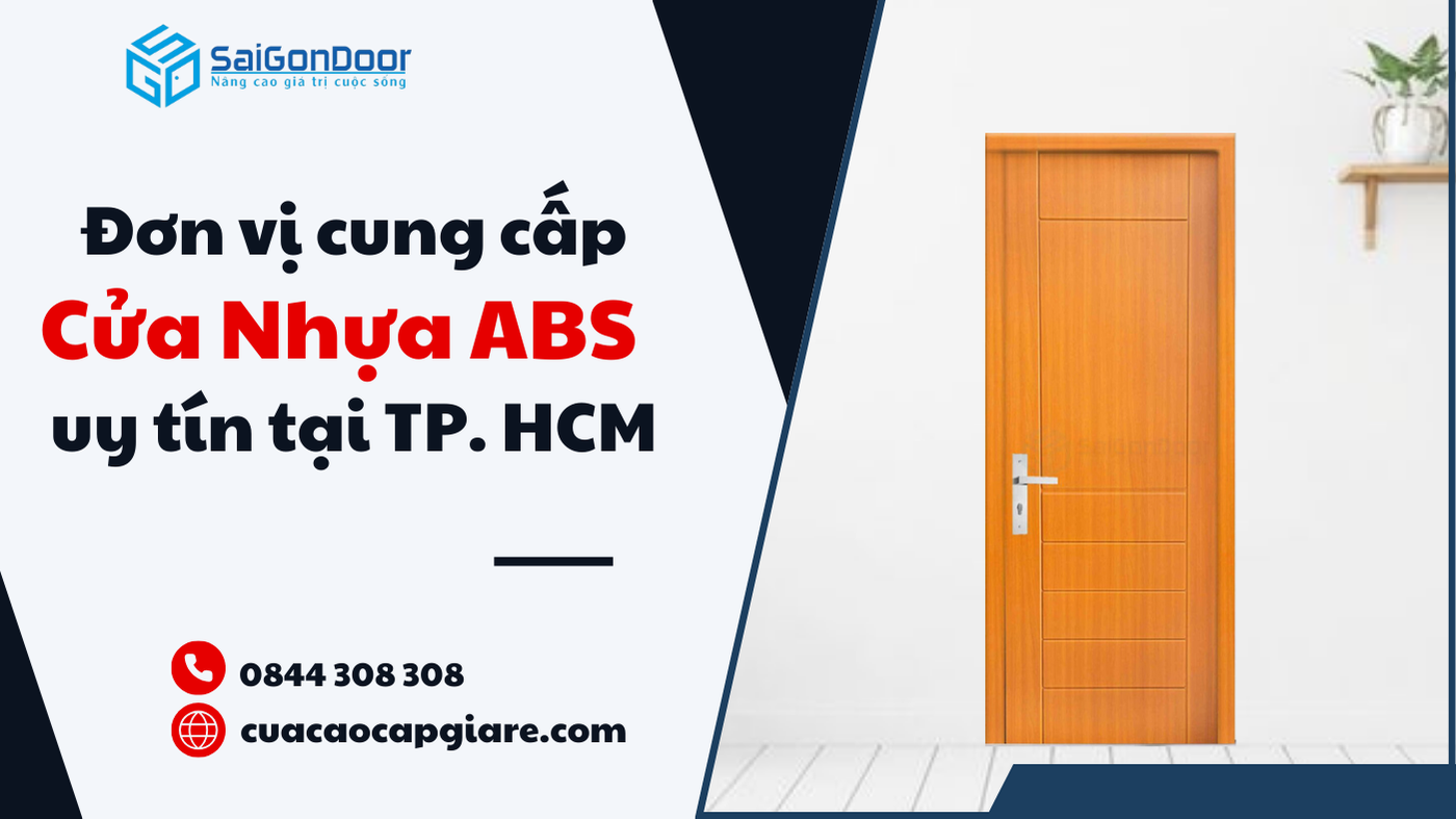 Đơn vị cung cấp cửa nhựa ABS Hàn Quốc uy tín tại TP. HCM