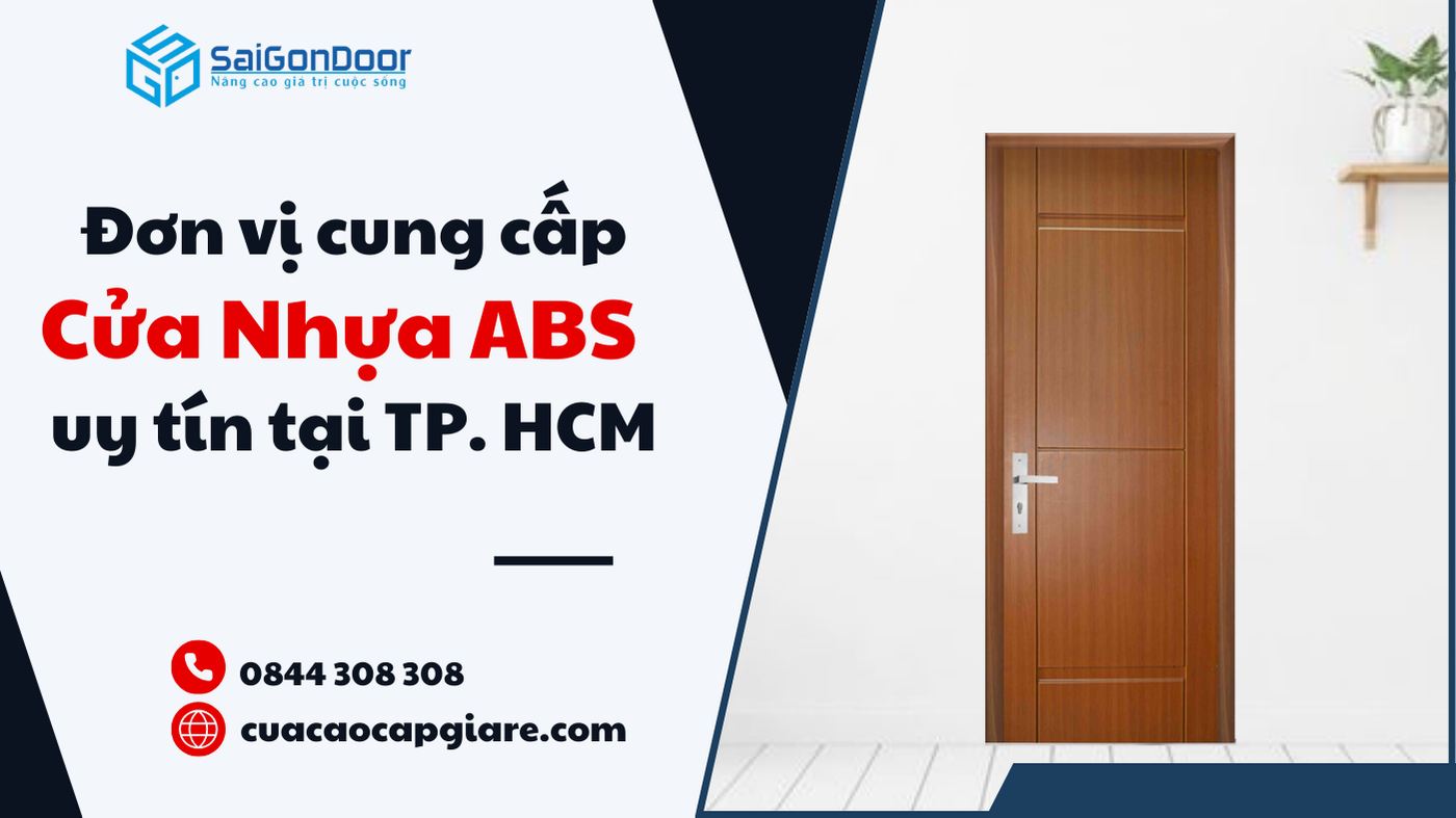 Đơn vị cung cấp cửa nhựa ABS Hàn Quốc uy tín tại TP. HCM