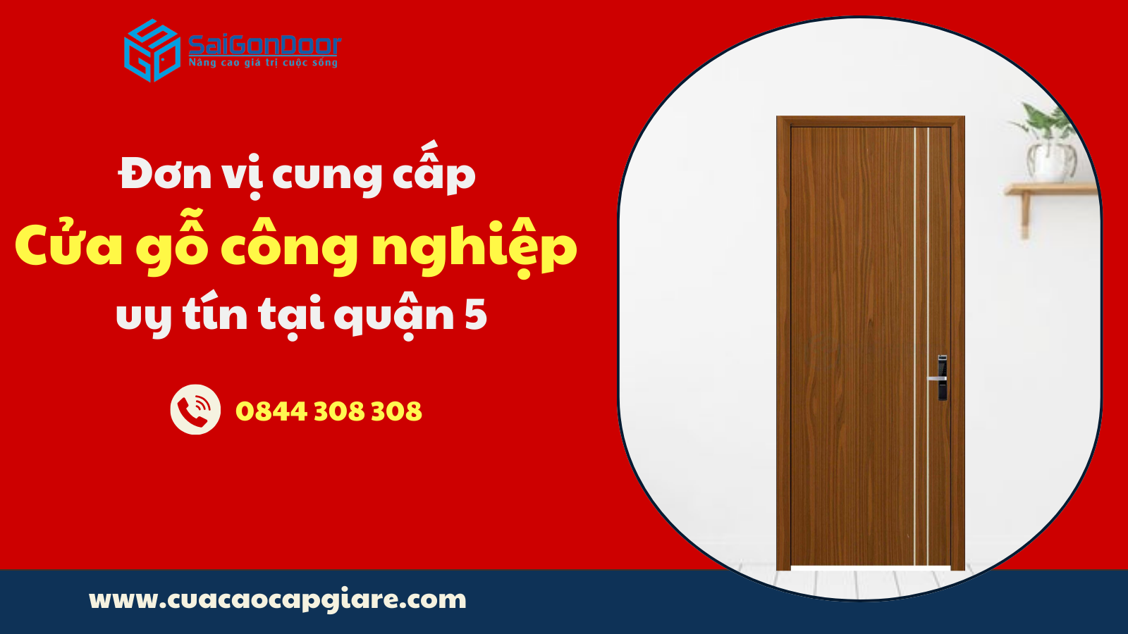 Đơn vị cung cấp cửa gỗ công nghiệp uy tín tại quận 5