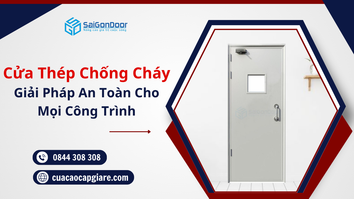 Cửa Thép Chống Cháy – Giải Pháp An Toàn Cho Mọi Công Trình