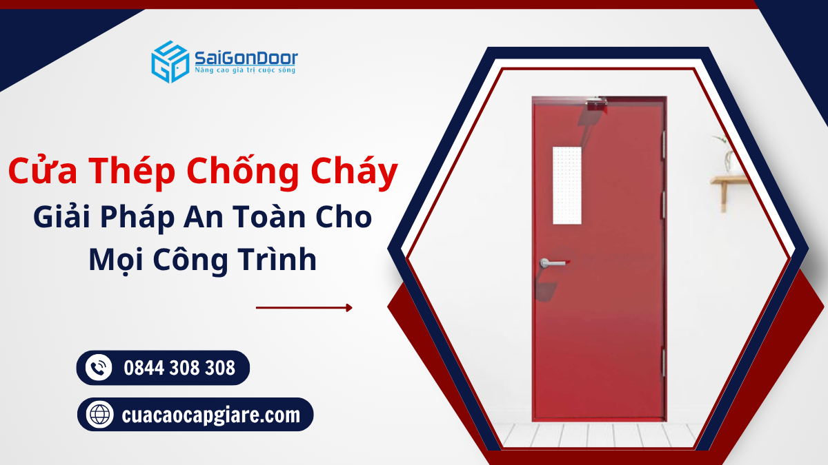 Cửa Thép Chống Cháy – Giải Pháp An Toàn Cho Mọi Công Trình