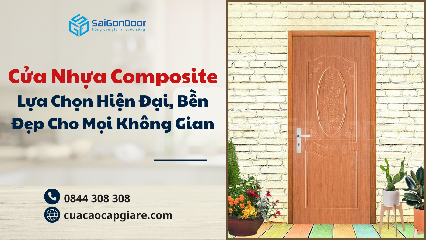 Cửa Nhựa Composite – Lựa Chọn Hiện Đại, Bền Đẹp Cho Mọi Không Gian