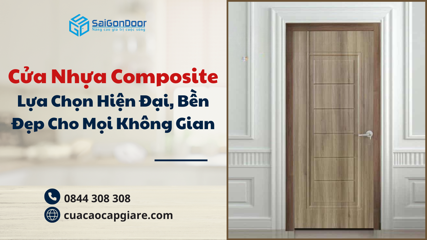 Cửa Nhựa Composite – Lựa Chọn Hiện Đại, Bền Đẹp Cho Mọi Không Gian